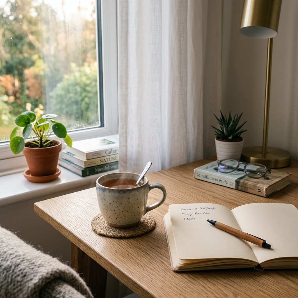 A relaxing break setting